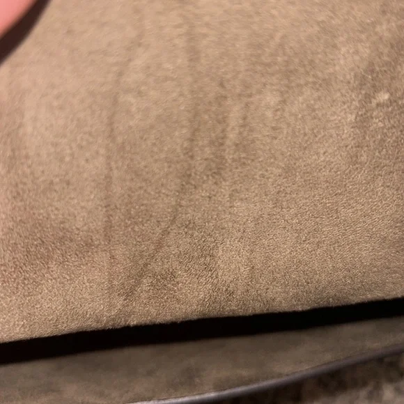 Red Designer Women's Bag with Silver Accents - Picture 4 of 6